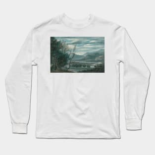 The Valley of the Eisak Near Brixen in the Tyrol by John Robert Cozens Long Sleeve T-Shirt